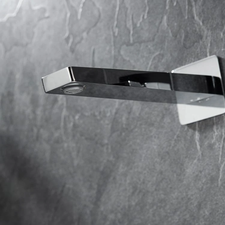 Chrome Square Wall Basin Mixer best